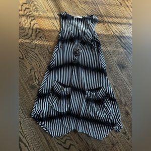 Brand New Black and White Xs/Small Cover Up